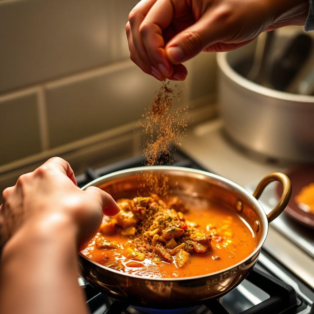 Curry de vegetales